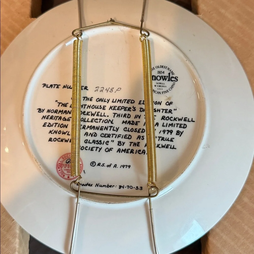 Norman Rockwell Collector's Plate